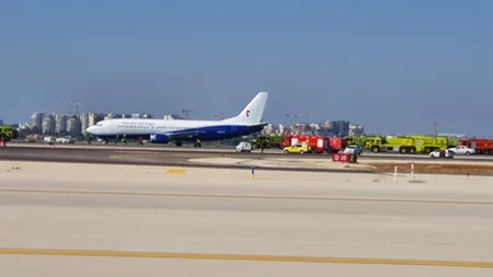 Avion defect, aterizare forţată în Israel
