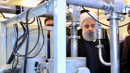 Iranul anunţă că va depăşi limita de producţie a uraniului îmbogăţit stabilită prin acordul din 2015