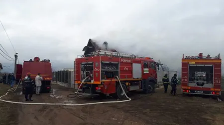 Incendiu la Mănăstirea Râmeţ din Alba. Focul a fost stins VIDEO UPDATE