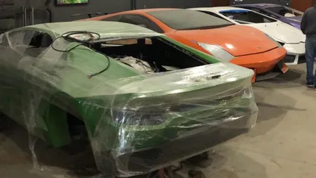 O uzină care fabrica Ferrari şi Lamborghini false a fost descoperită în Brazilia. O maşină se vindea cu mai puţin de 50.000 euro