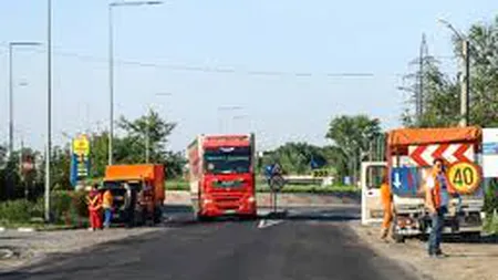 Încep lucrările de remediere a părţii carosabile în vama Giurgiu-Ruse