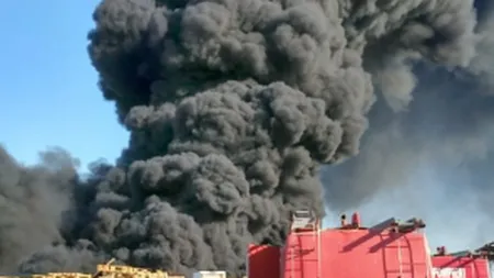 RO-Alert, avertisment pentru populaţie, incendiu violent în Arad VIDEO