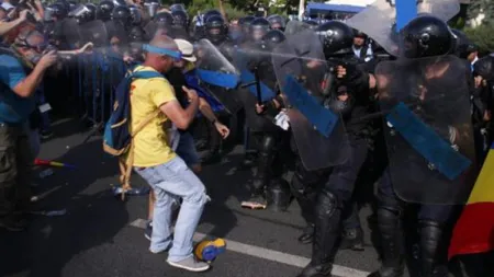 Dosarul protestelor violente de la 10 august a fost preluat de DIICOT