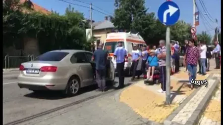 Şoferul primarului din Piteşti, implicat într-un accident rutier