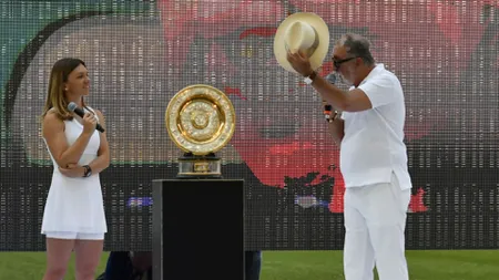 Simona Halep, GEST SUPERB după titlul câştigat la Wimbledon 2019