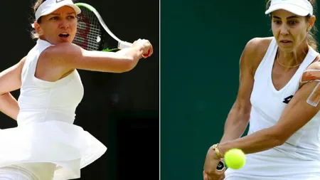 SIMONA HALEP, victorie cu MIHAELA BUZĂRNESCU, urmează Azarenka