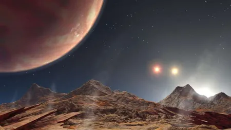 O planetă telurică, care a fost descoperită recent, are pe cer trei sori