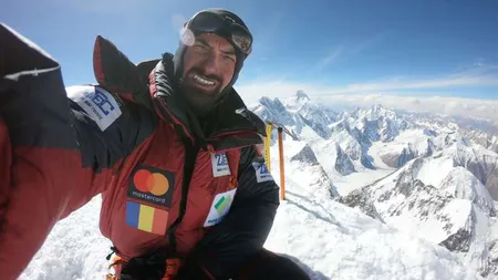 Alex Găvan, după ce a atins cel ce-al şaptelea vârf de peste 8000 m fără oxigen suplimentar. 
