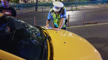 Zeci de taximetrişti, amendaţi după ce au refuzat curse sau au negociat tariful