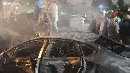 Explozie după un accident în lanţ produs în Egipt, 17 morţi şi 32 de răniţi