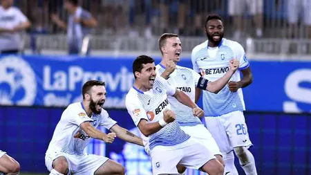 Universitatea Craiova a urcat pe locul 2 în Liga 1. Rezultatele etapei a 8-a şi clasamentul la zi