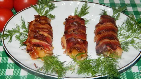 Rulouri din piept de pui