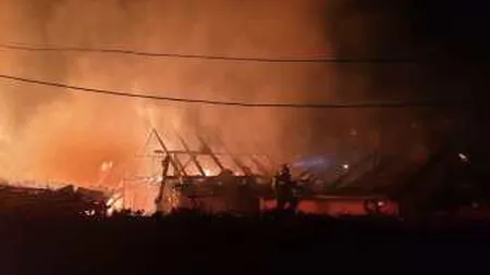 Incendiu la Grădina Zoologică din Sibiu. Animalele nu au avut de suferit, pompierii au stins rapid flăcările