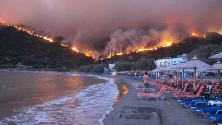 MAE român. Atenţionare de călătorie în Grecia: risc de incendii de vegetaţie