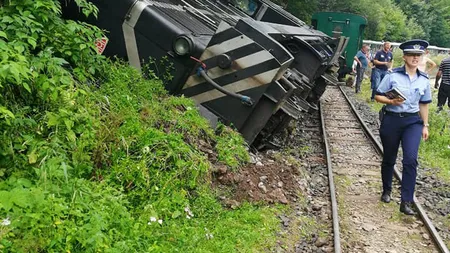 Apel de urgenţă la 112. Mocăniţa a deraiat din nou în Valea Vaserului