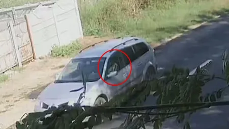 Noi imagini cu Gheorghe Dincă în zona digului din Caracal după ce a răpit-o pe Alexandra Măceşanu VIDEO
