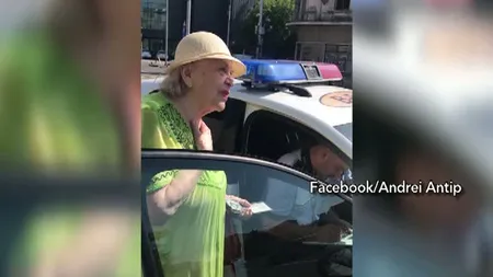 Femeie de 81 de ani, amendată de poliţişti în Bucureşti pentru că a traversat strada prea lent