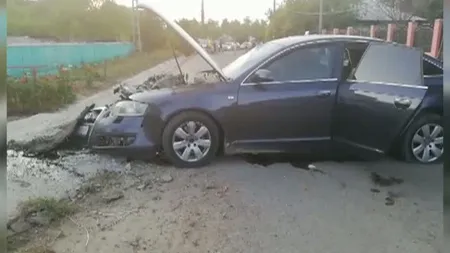 Accident teribil într-o localitate din Vaslui din cauza vitezei