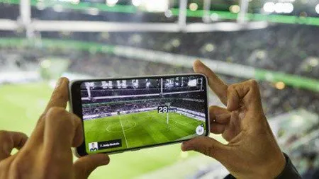 5G în fotbal. Bundesliga a testat în timp real noua aplicaţie, pe stadion, detalii uimitoare