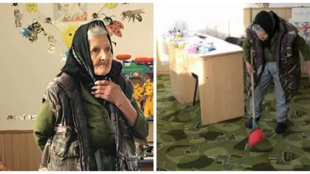 Femeia de 83 de ani, concediată anul trecut după ce presa a scris povestea ei, s-a întors la grădiniţă