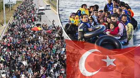 Turcia anunţă că va repatria un milion de refugiaţi în Siria. Ruta migranţilor spre Europa s-ar putea redeschidere