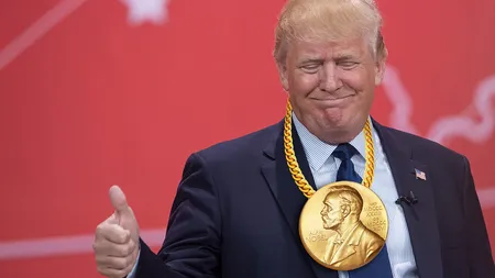 Trump susţine că merită Premiul Nobel pentru 