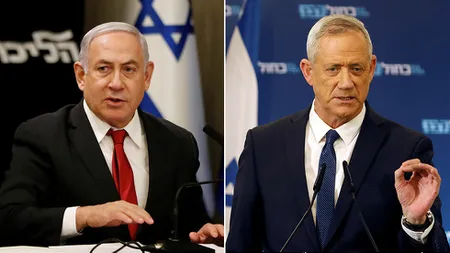 Netanyahu nu poate să formeze guvernul. El apelează la ajutorul rivalului său, Gantz
