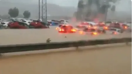 Cinci oameni au murit din cauza inundaţiilor din Spania