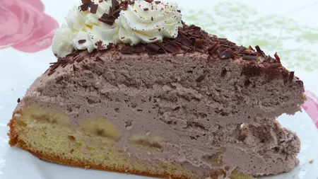 Tort cu banane. Rapid si simplu!