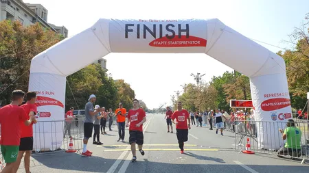 3.000 de bucureşteni au luat startul la crossul REFRESH5RUN