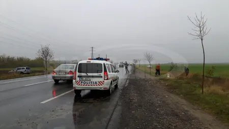 Microbuz de transport persoane, implicat într-un accident rutier în Buzău