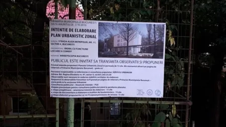 Patriarhia, despre construcţia de pe Dealul Patriarhiei: Nu e vorba despre un bloc, ci de o casă cu şase camere
