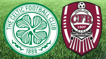 CELTIC GLASGOW-CFR CLUJ LIVE VIDEO LIGA EUROPA. Scoţienii şi ardelenii, din nou faţă în faţă, după şase săptămâni