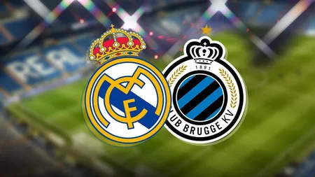 REAL MADRID - FC BRUGES LIVE VIDEO ONLINE STREAMING în Liga Campionilor 2019