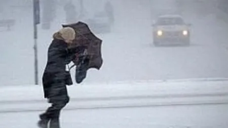 ALERTĂ METEO de ninsori, viscol şi polei! Nu plecaţi la drum!