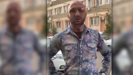 Cumătrul lui Adrian Corduneanu s-a filmat în faţa poliţiei. VIDEO s-a viralizat în lumea interlopă