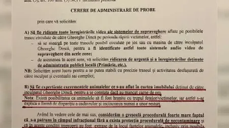 Tonel Pop a cerut să fie testate excrementele din curtea groazei. DIICOT nu a dat niciun răspuns