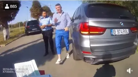 Poliţist ameninţat după ce a amendat un consilier parlamentar din Prahova: i-au tăiat cauciucurile de la maşină chiar în faţa casei