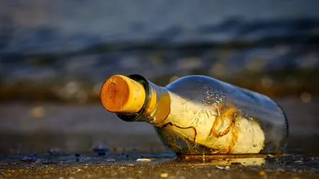 Un mesaj lansat la apă de marinarii sovietici a ajuns la ţărm după 30 de ani. Ce scria pe biletul din sticlă