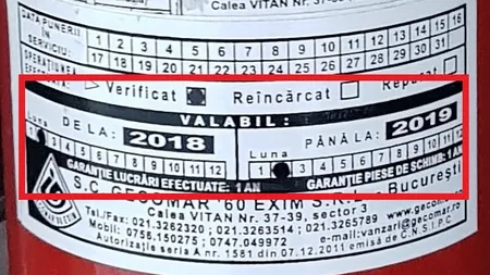 Extinctoare expirate la Tribunalul Bucureşti, unde se judecă dosarul Colectiv