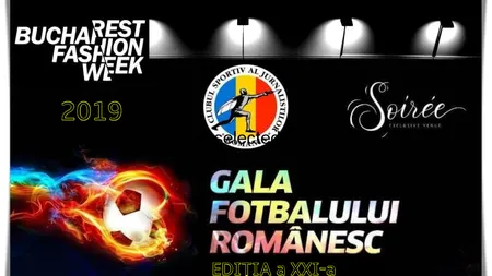 GALA FOTBALULUI ROMÂNESC 2019 va avea loc luni, 2 decembrie, ora 20:00. Vezi LISTA NOMINALIZAŢILOR