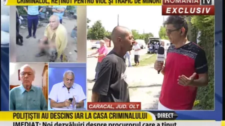 Complicele lui Dincă este bărbatul cu arsuri deconspirat de Luis Lazarus în direct la România TV VIDEO