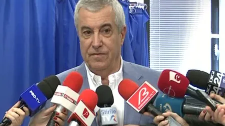Călin Popescu Tăriceanu nu a intrat singur în cabina de vot! De cine a fost însoţit liderul ALDE