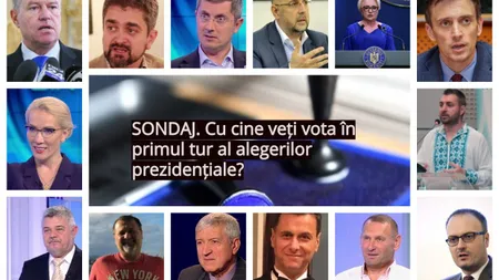 SONDAJ ALEGERI PREZIDENTIALE 2019. Cine se va lupta în finala pentru Cotroceni? VOTAŢI