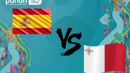 SPANIA - MALTA LIVE VIDEO ONLINE. Meci de antrenament pentru adversarul României de luni