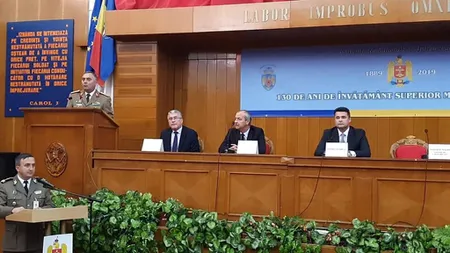 Primarul Daniel Florea, la aniversarea a 130 de ani de la înfiinţarea învăţământului superior militar românesc