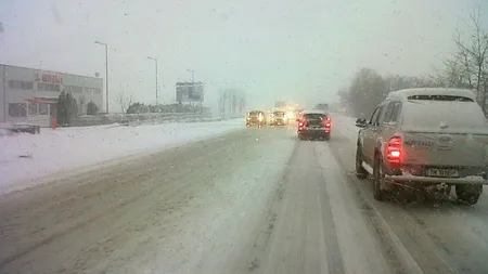 AGLOMERAŢIE de pe Valea Prahovei. Se circulă greu pe DN1 către staŢiunile montane
