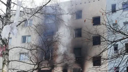 Explozie într-un bloc de locuinţe, în Germania. Cel puţin 25 de persoane au fost rănite. O persoană a murit UPDATE