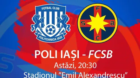 FCSB a câştigat dramatic la Iaşi. Denis Man a adus victoria roş-albaştrilor, în prelungiri