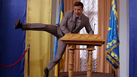 Preşedintele ucrainean, Volodimir Zelenski, apare în serialul  